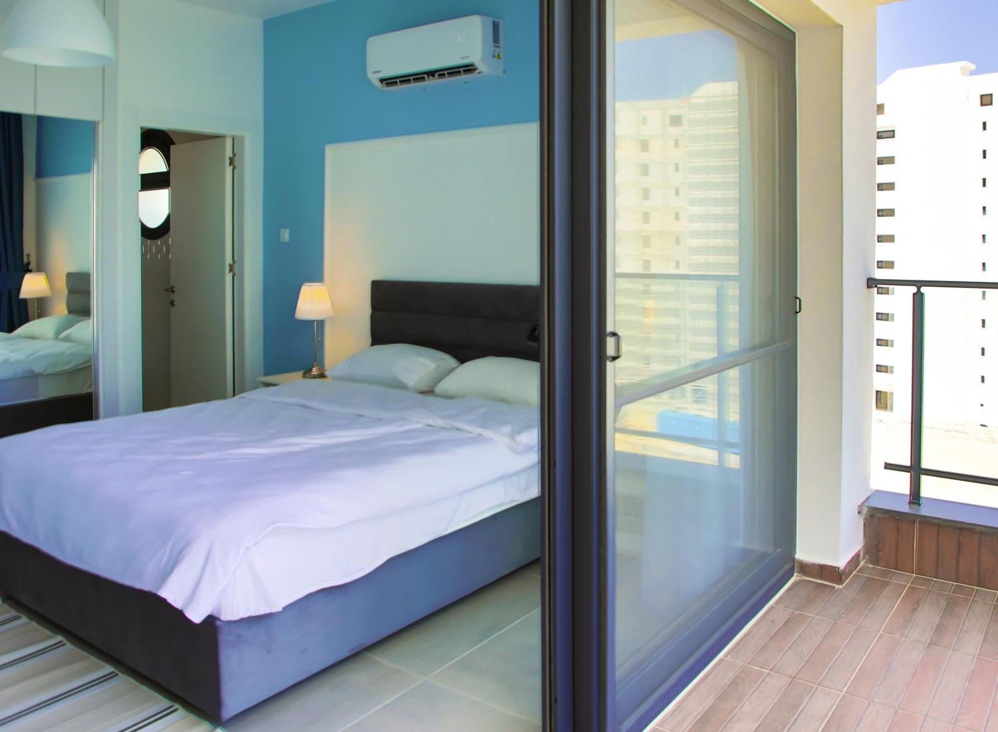 Neron Family Sea View In Caesar & Spa, Long Apartment Perivolia tou Trikomou