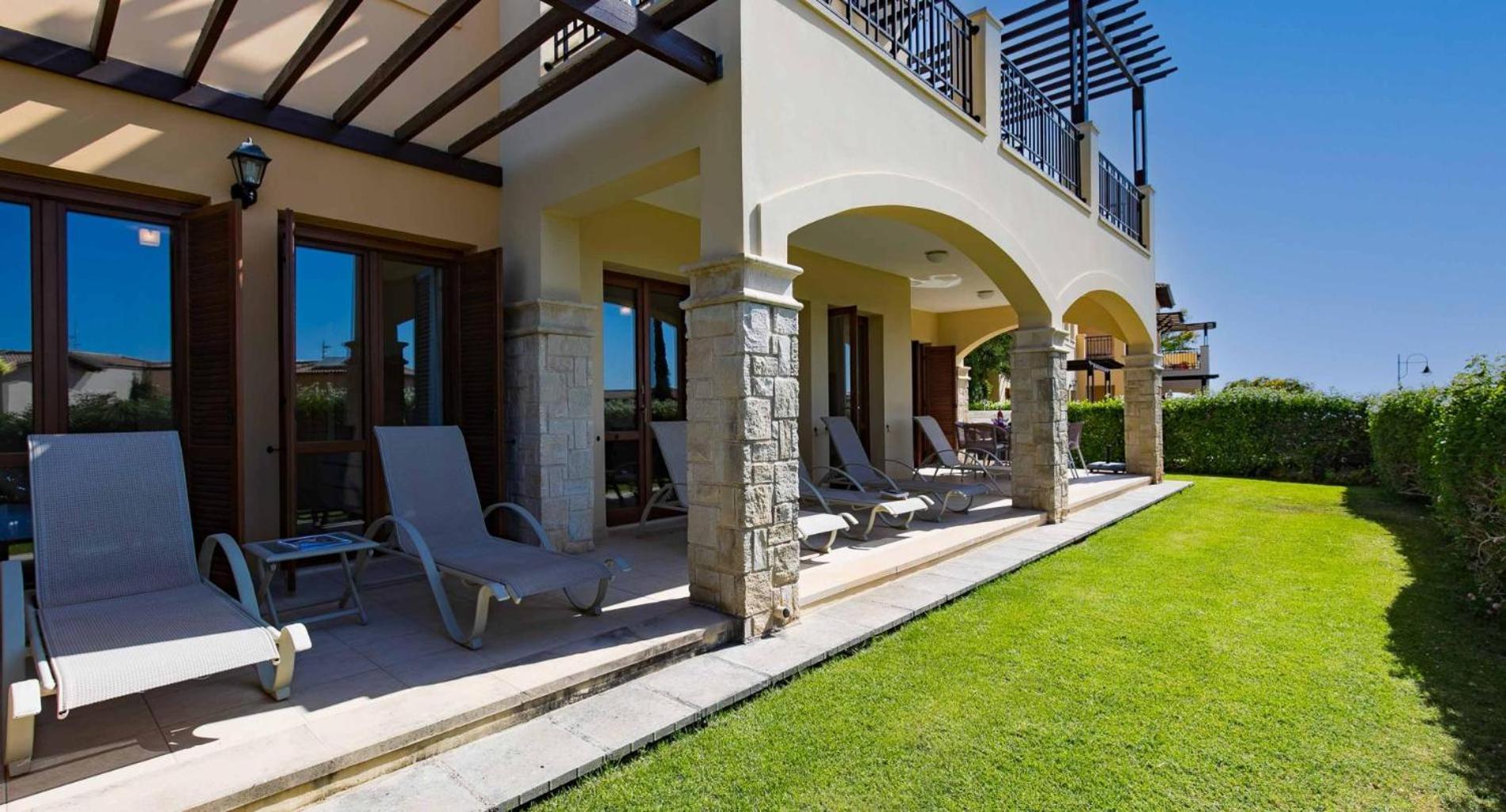 Apartment Lovely Ground Floor Pomos With Private Garden And Communal Pool - Aphrodite Hills *