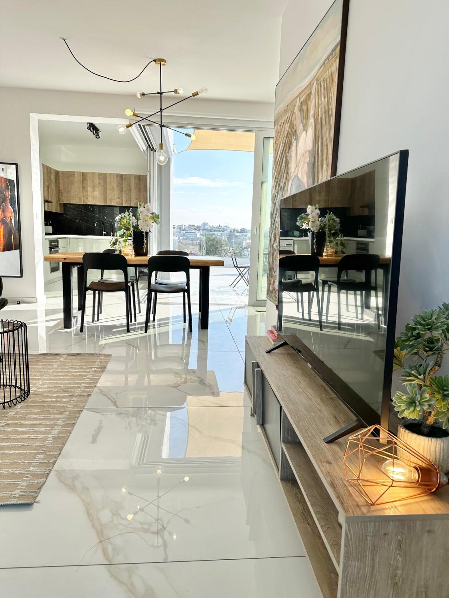 Apartment Luxury Penthouse-panoramic View-near Unic Nicosia