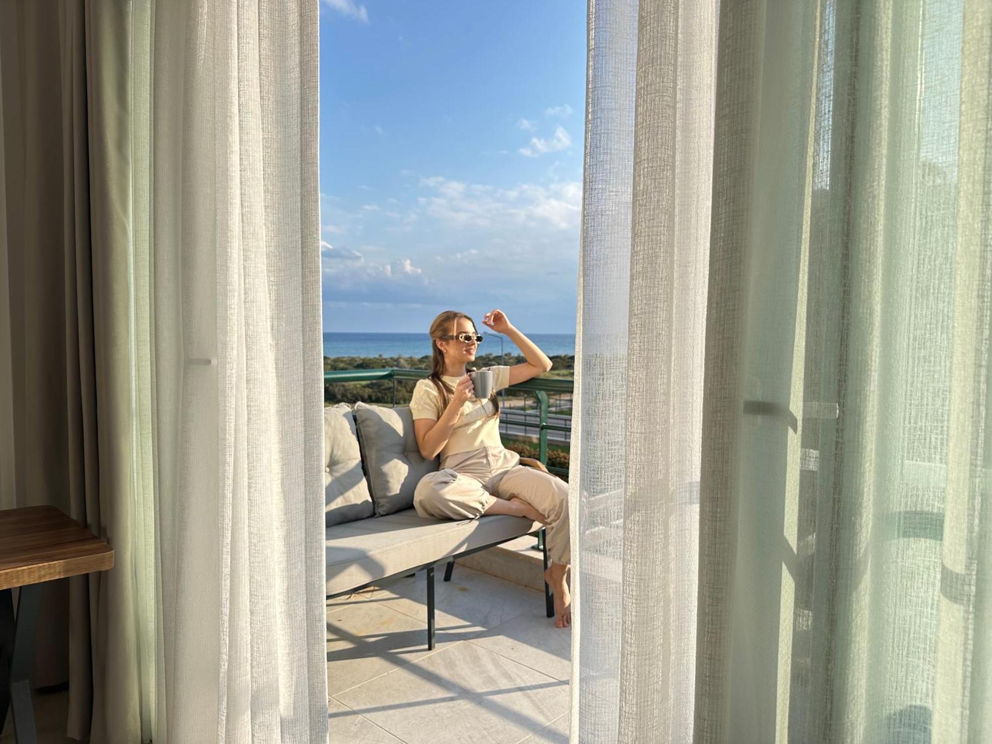 Relaxing Near The Sea