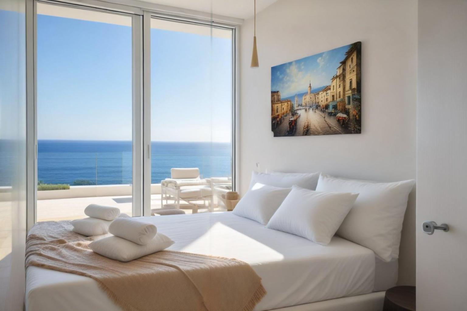 Seaview Luxury Jacuzzi & Pool! 2 Min * Protaras