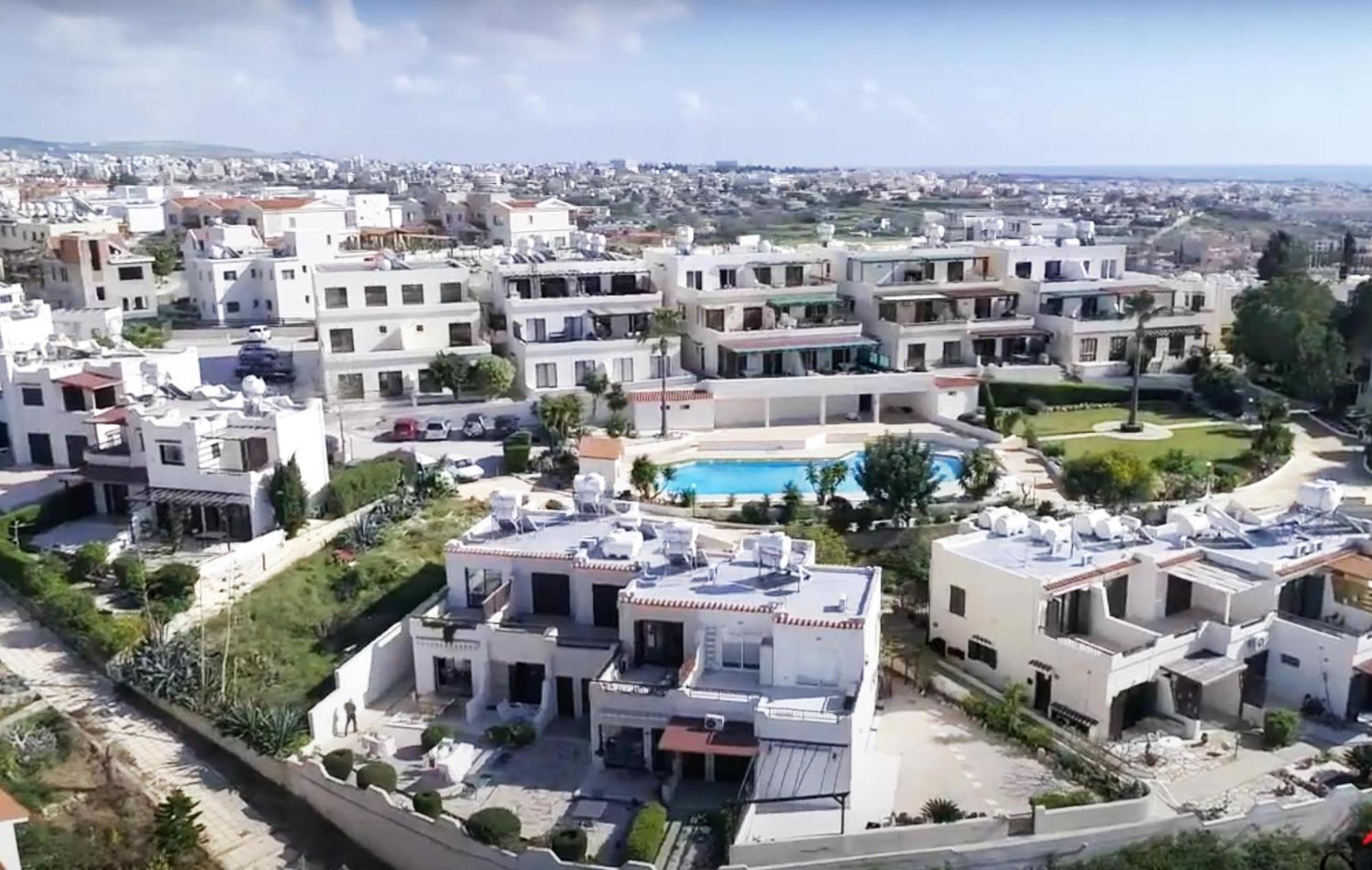 Seaview Luxury Chloraka Paphos, Pool, Smart Tv 65 Inch Apartment Klorakas