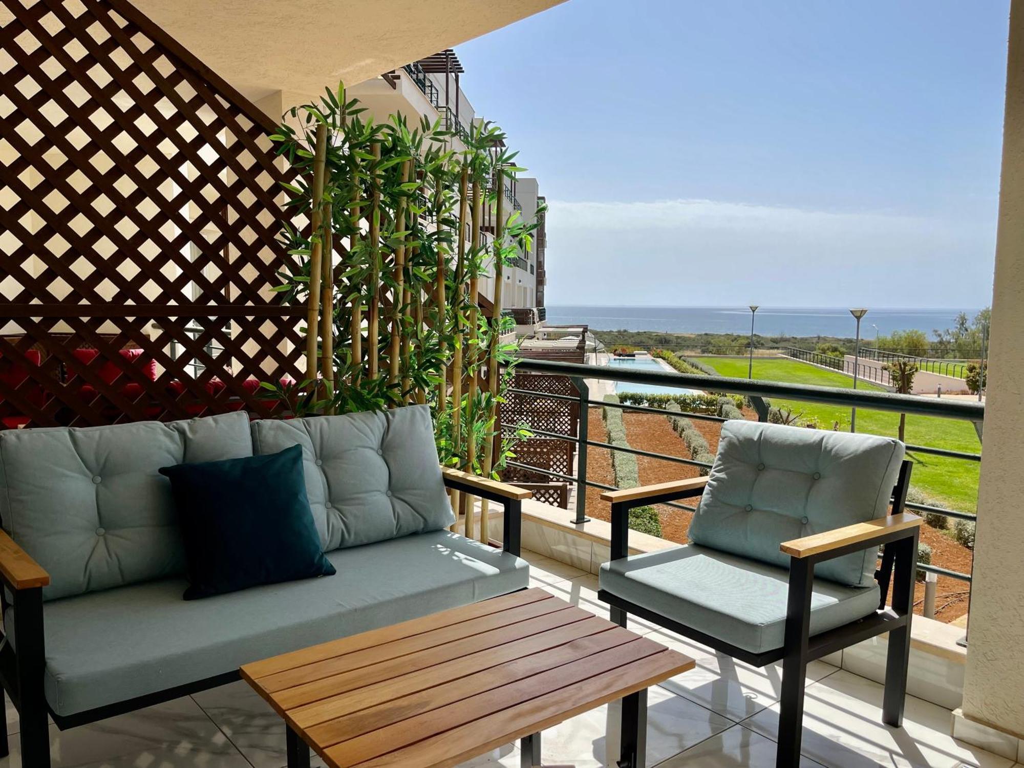 Blue Retreat By The Sea