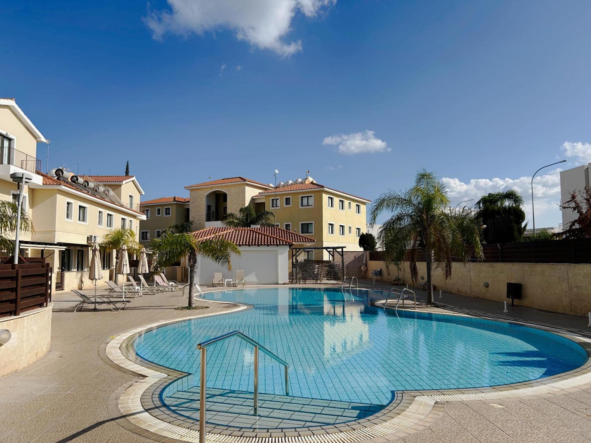 The A-line Seaview Malama With Pool, Tennis Court & Gym Appartement Paralimni