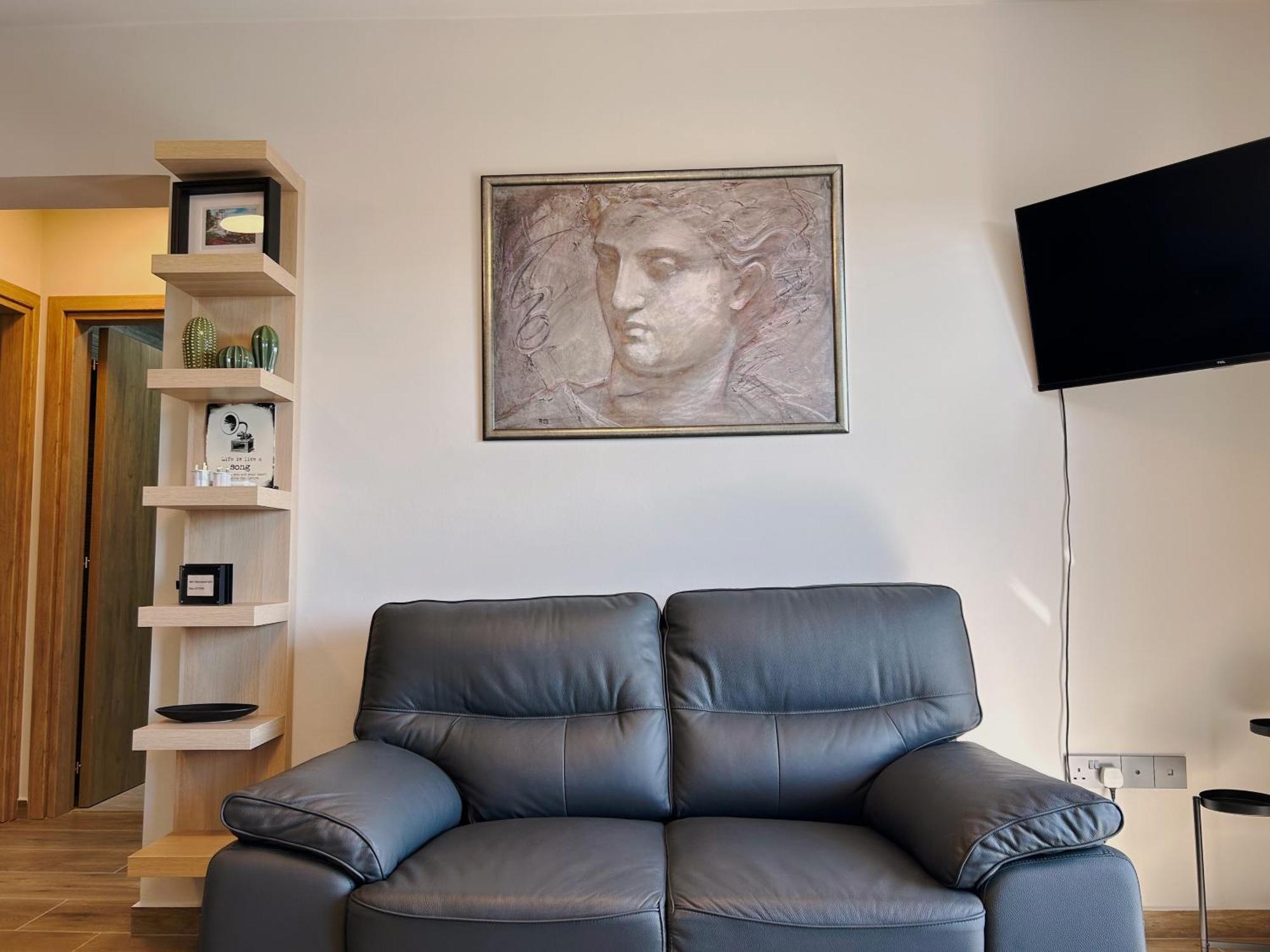 The A-line Seaview Malama With Pool, Tennis Court & Gym Appartement Paralimni