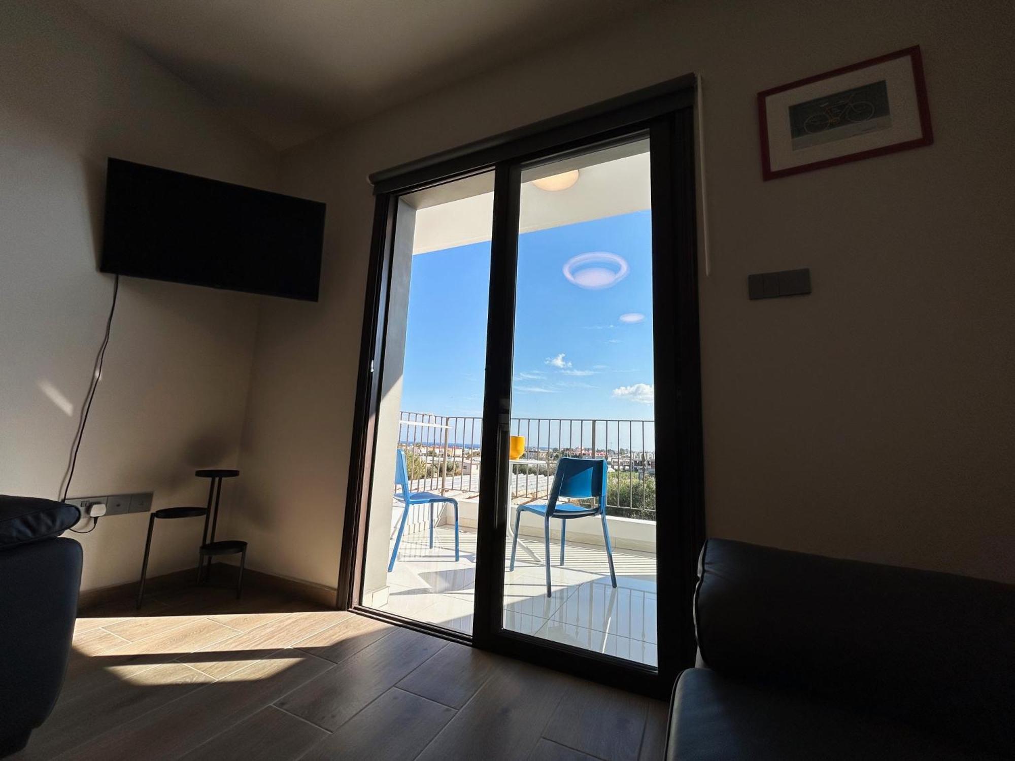 The A-line Seaview Malama With Pool, Tennis Court & Gym Paralimni