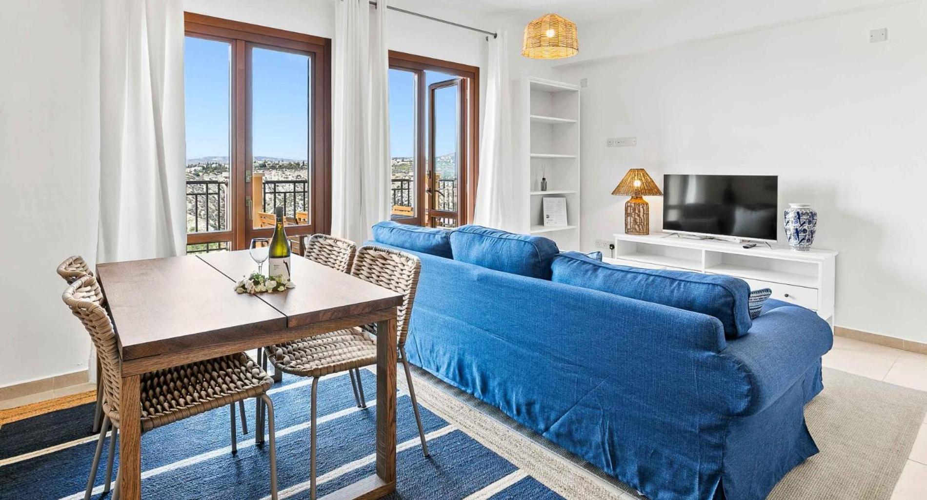 Beautiful Bj12 With Amazing Sea Views, Aphrodite Hills Apartment Kouklia