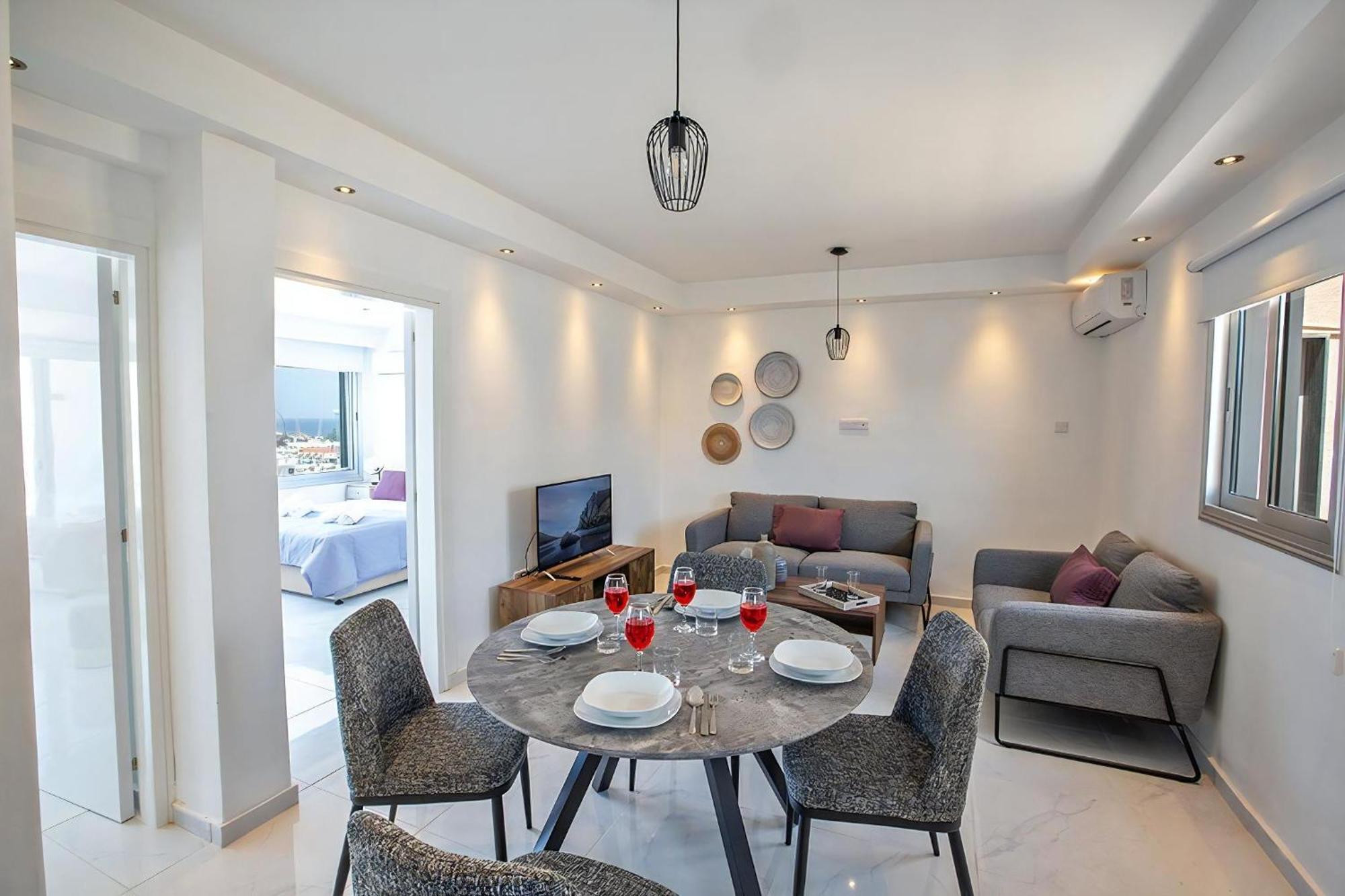 Apt Misia Enas - Modern 2 Bedroom Apartment With Sea Views - Close To Ayia Napa Square * Ayia Napa