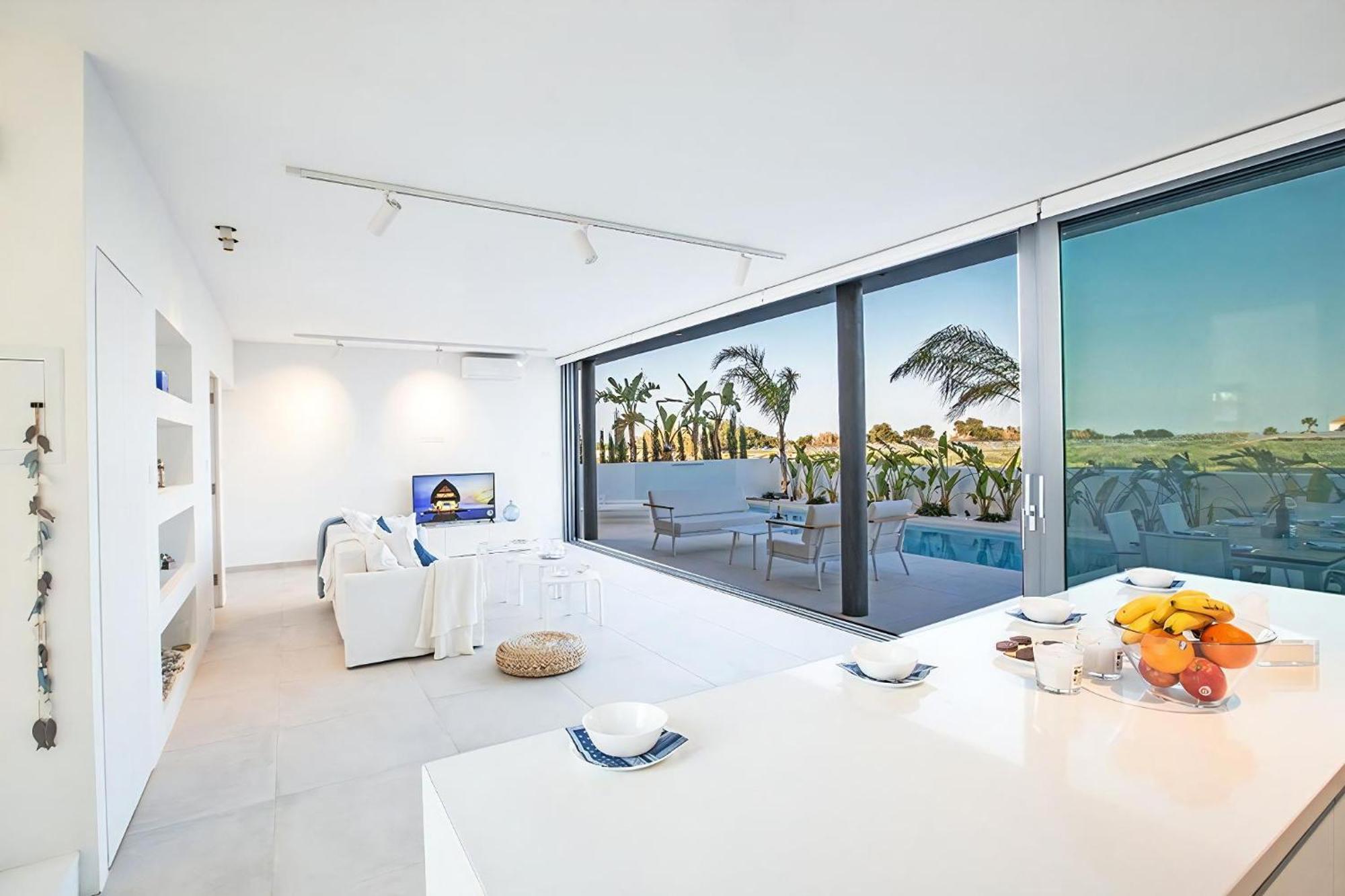 Villa Limni Enas - Luxury And Contemporary 3 Bedroom Kapparis Villa With Sea Views Villa Paralimni
