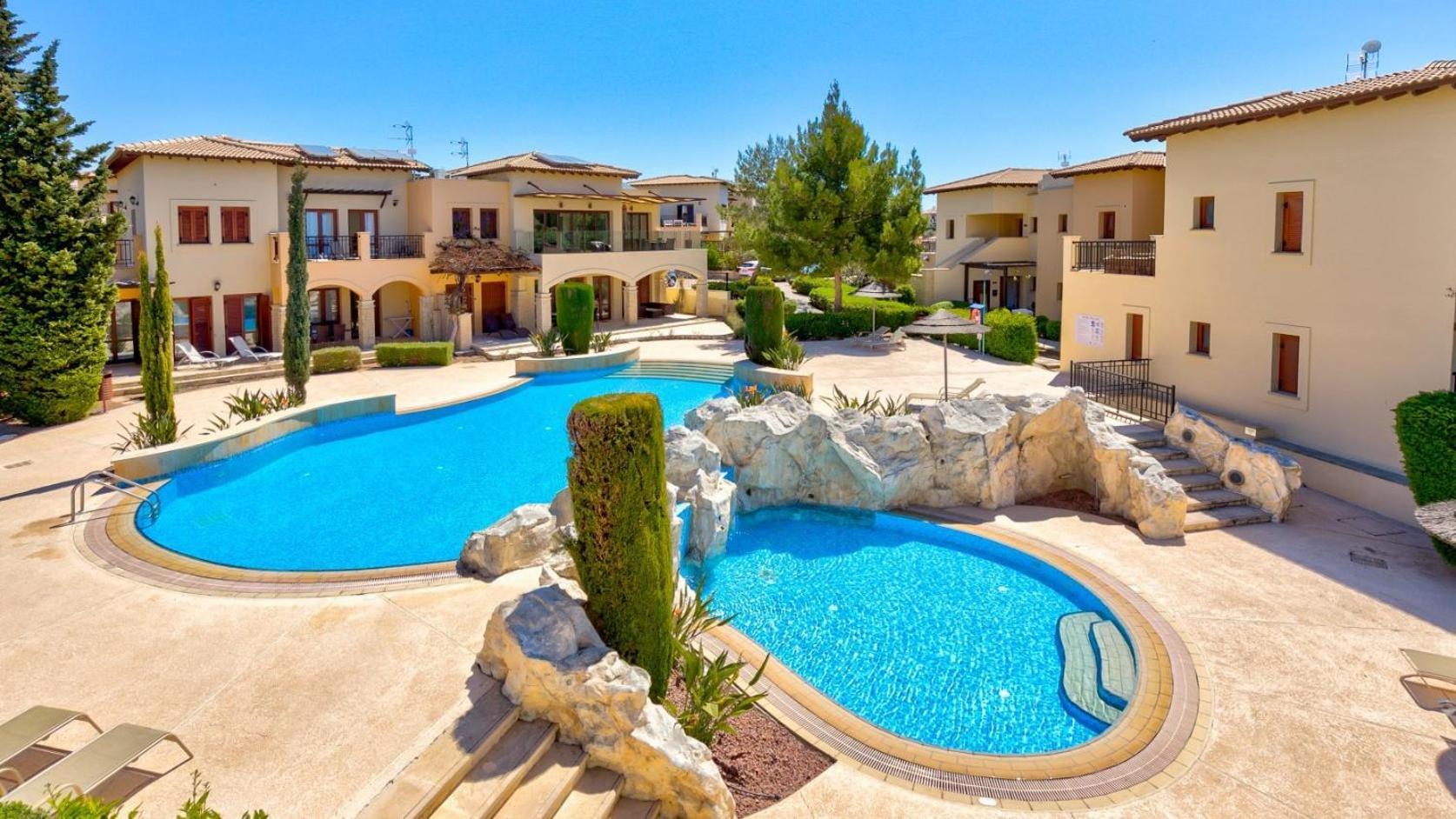 Beautiful Sea And Sunset Views From Ce13, Theseus Village, Aphrodite Hills Apartment *