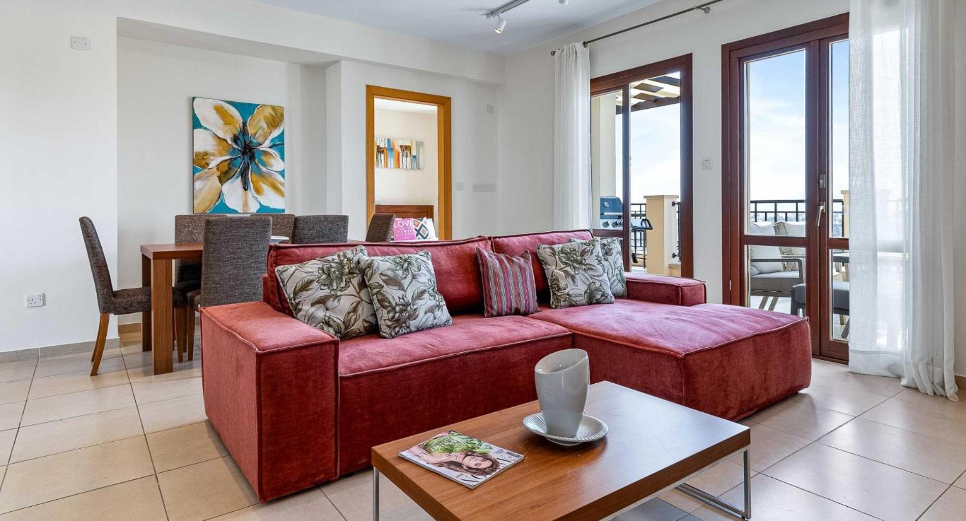 Beautiful Sea And Sunset Views From Ce13, Theseus Village, Aphrodite Hills Apartment Kouklia