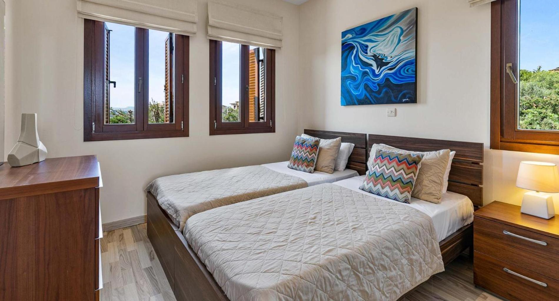 Beautiful Sea And Sunset Views From Ce13, Theseus Village, Aphrodite Hills Apartment *