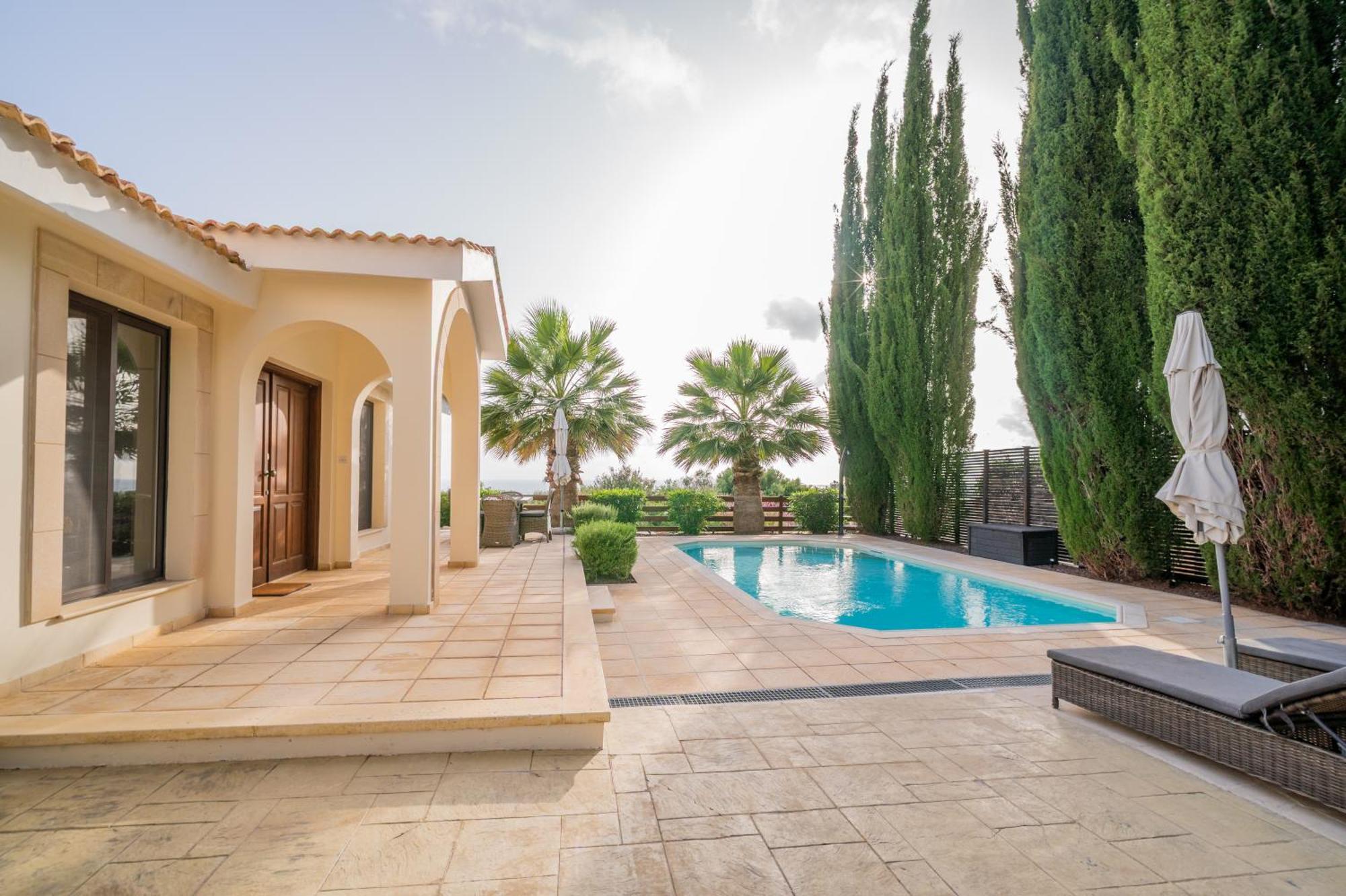 Pleiades - Sea Views, Private Pool & Hot Tub Villa