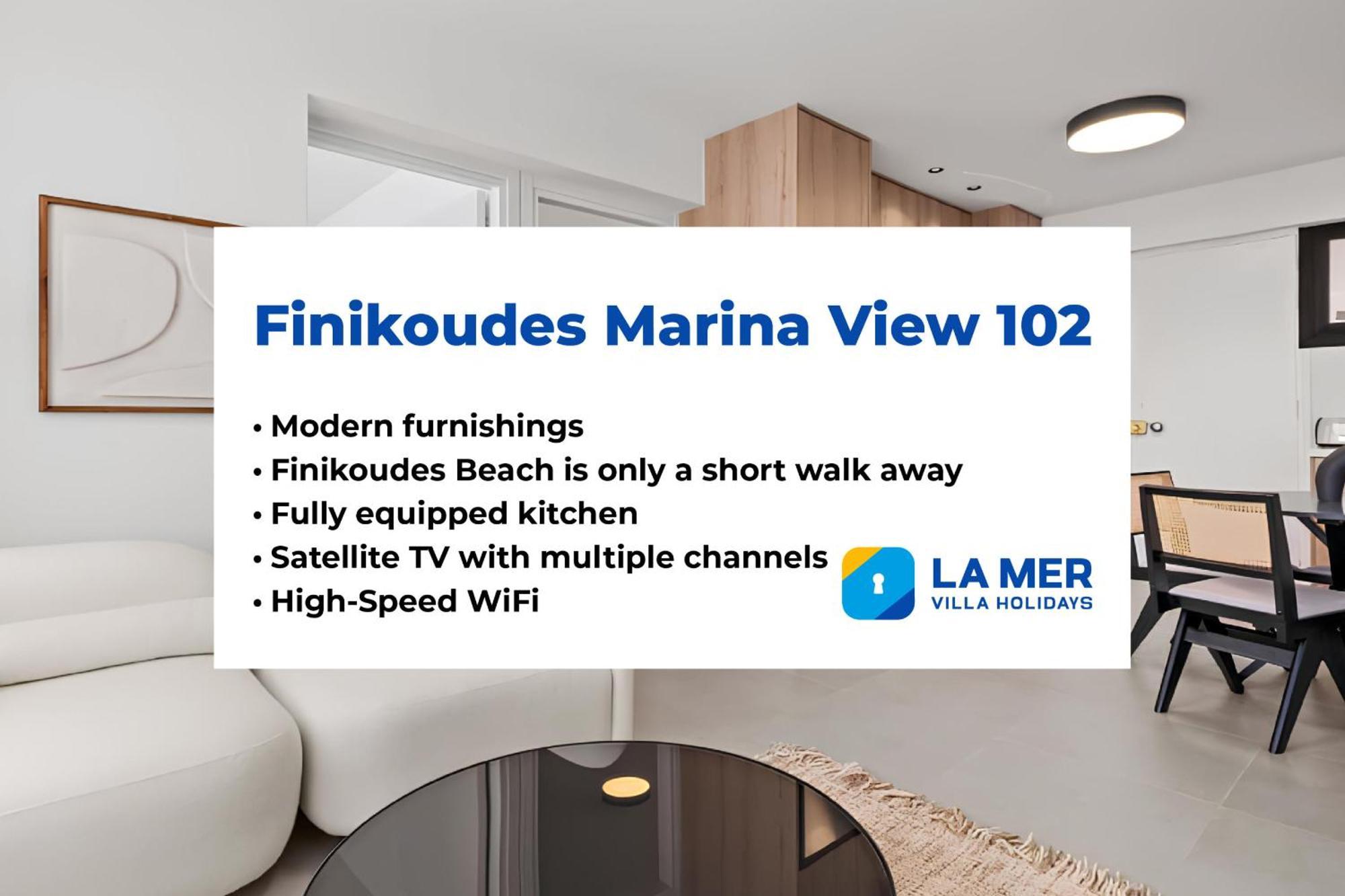 Finikoudes Marina View 102 *