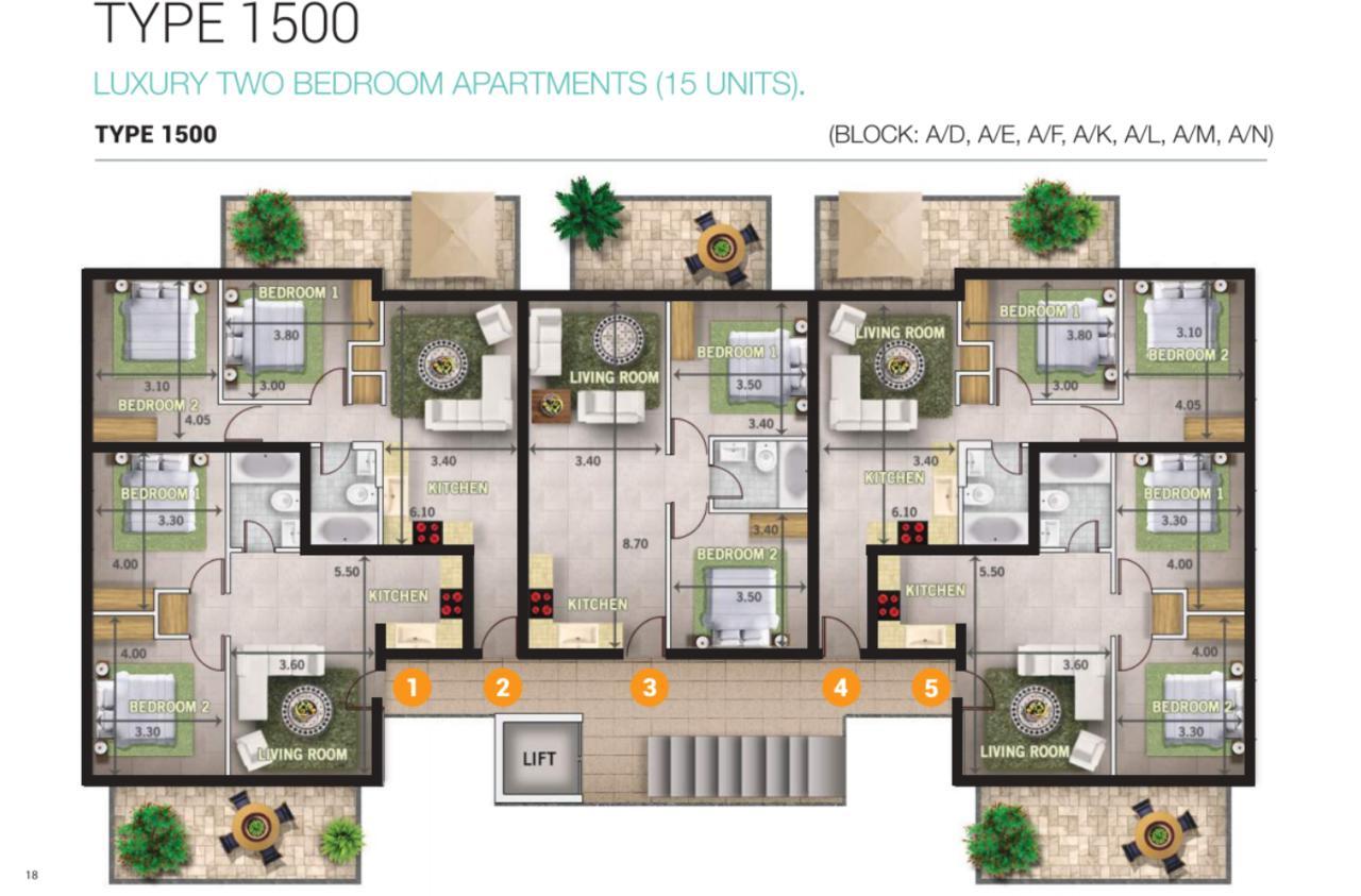 Appartement Amigos Mythical