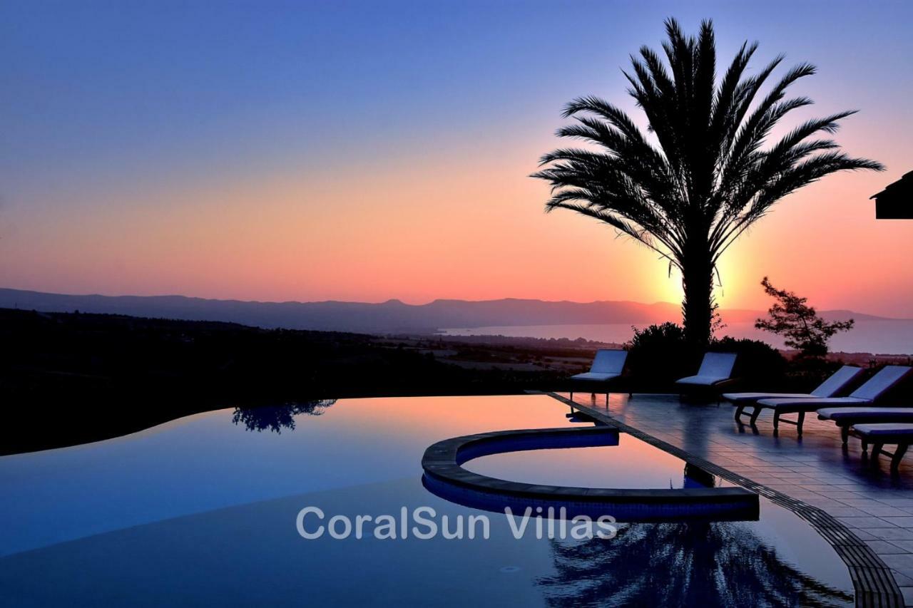 Amazing Luxury Villa, In Paphos, Extremely Large Pool. Jacuzzi, Gym, Games *