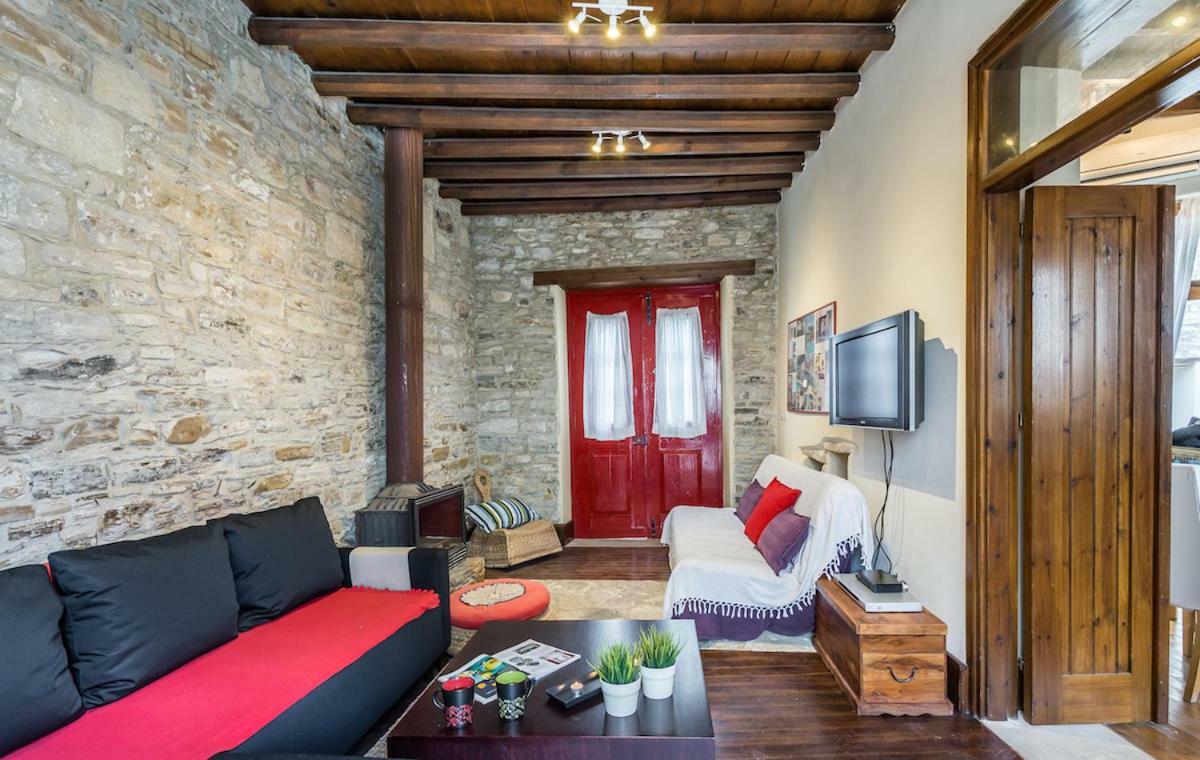Redblue Door Two Traditional Listed * Pano Lefkara