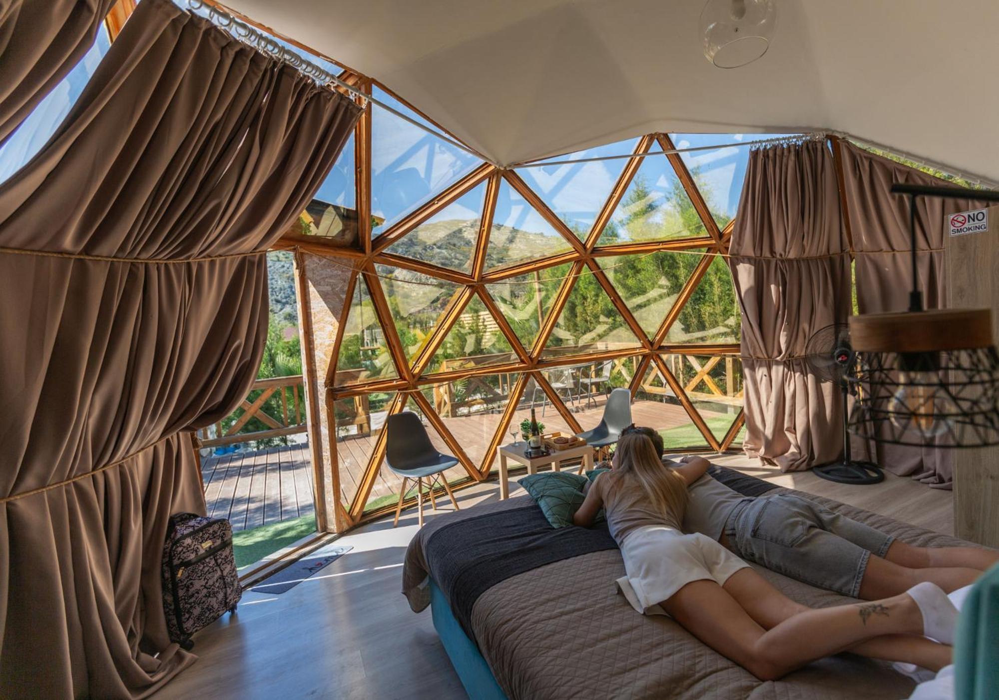 Luxury tent Amazing Cyprus Glamping Domes - Glamping Cyprus *